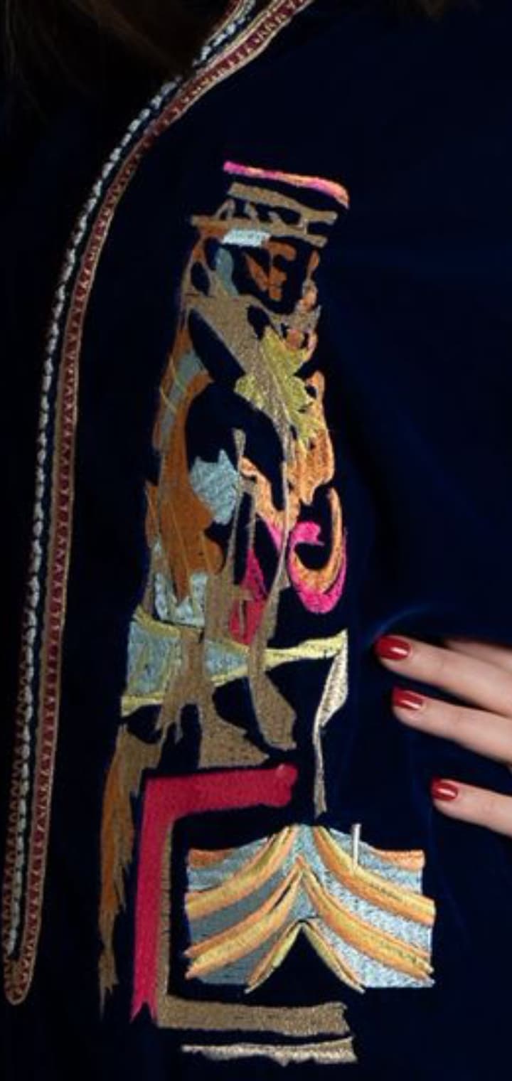 Djellaba velvet