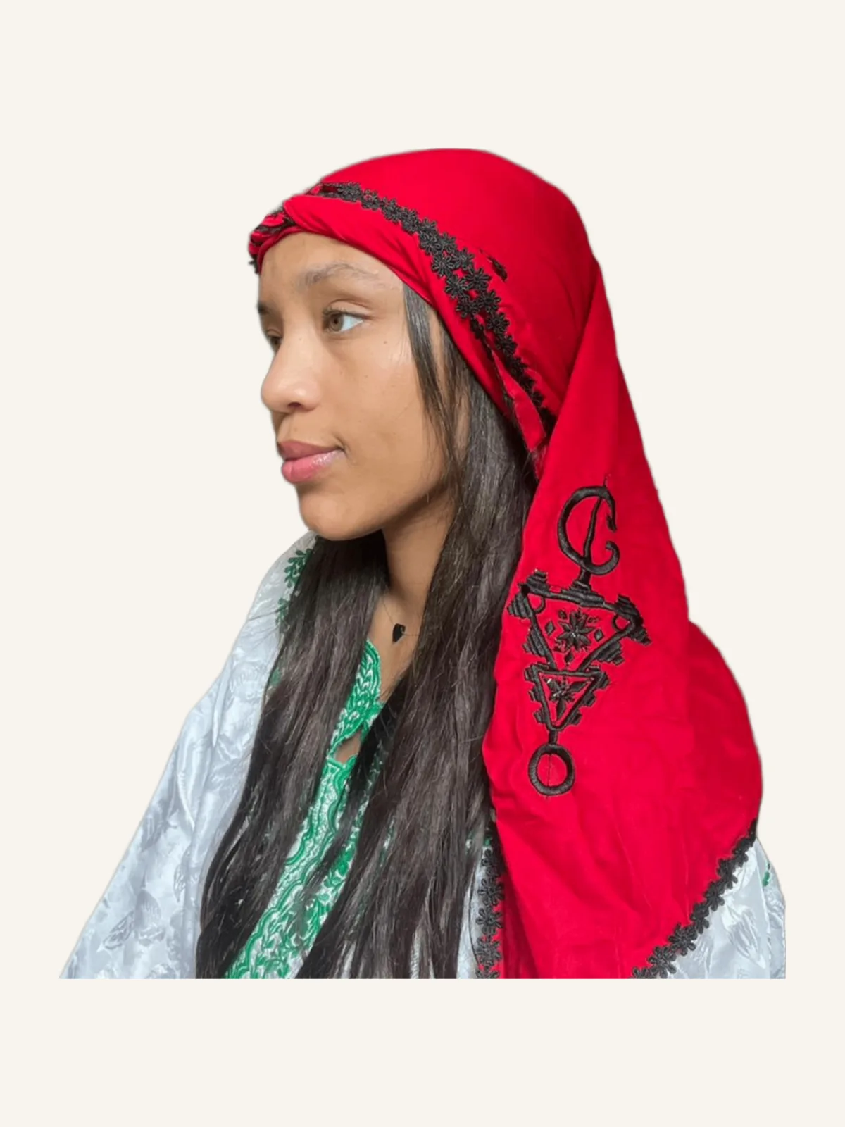 Hayati Zif Embroidered